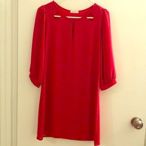 Everly Red cocktail dress size small